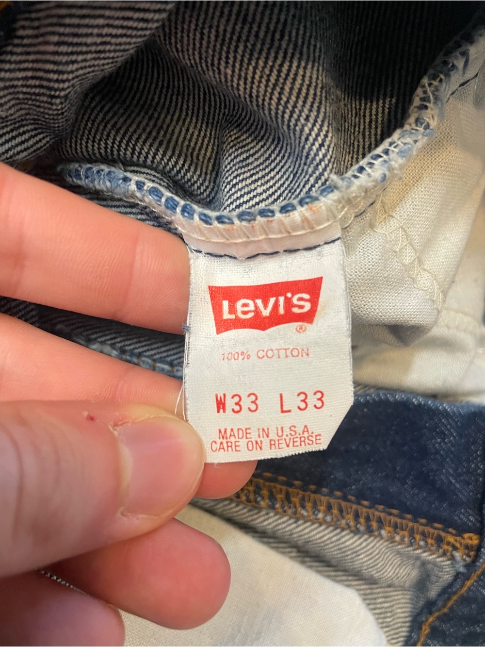 Vintage Levi's Orange Tab 505 Straight Fit Jeans - Picture 4 of 9